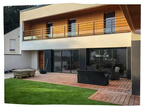 extension maison bois Baud-3