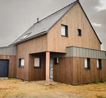 extension maison bois Camors-2
