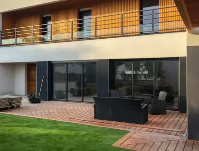 extension maison bois Locminé-2