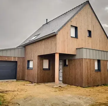 extension maison bois Quistinic-4